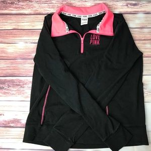 Pink Victoria’s Secret Pull-Over Jacket